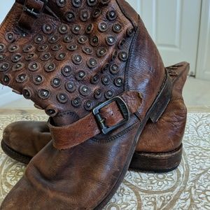 Frye Jenna Disc Short Motorcycle Boot